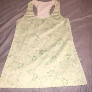 Lululemon seashell racerback tank